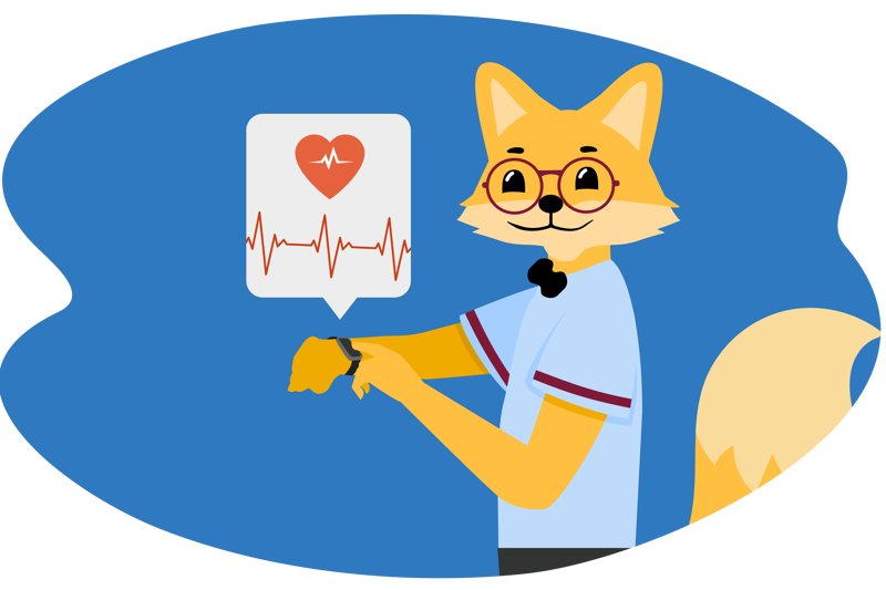 Fitness Armband zur Herzfrequenzmessung